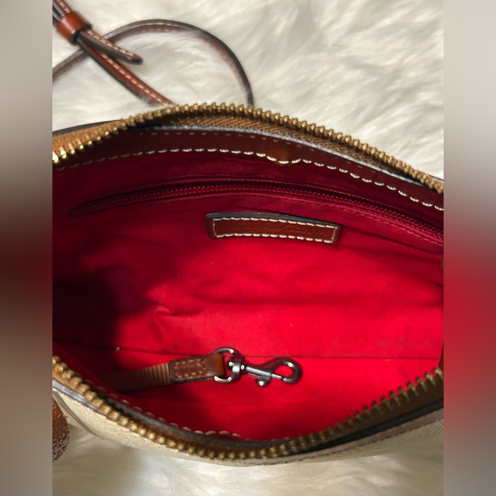 Dooney & Bourke Pebble Leather Crossbody Bag - Picture 10 of 14